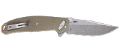 CR2471 Couteau Semi Automatique CRKT Butte OD Green Lame Acier D2 IKBS - Livraison Gratuite