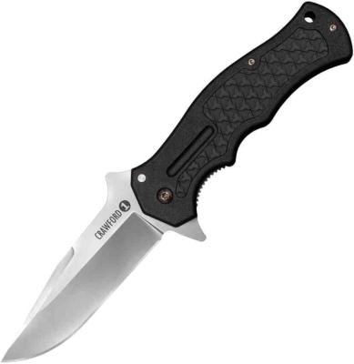 CS20MWCB Couteau Cold Steel Crawford Model 1 Black Lame 4116 - Livraison Gratuite