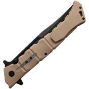 CS20NQXDTBK Couteau Cold Steel Large Luzon Desert Tan Lame Acier 8Cr13MoV - Livraison Gratuite