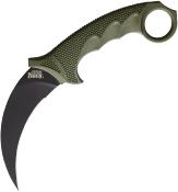 CS49KSTODBK Cold Steel Tiger Karambit OD Green Lame Acier AUS-8 Black Etui Secure-Ex - Livraison Gratuite 