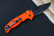 DEMAD205F13B Couteau Demko AD20.5 Shark Lock Orange Lame Acier AUS-10A Blk IKBS - Livraison Gratuite