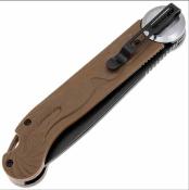 DGR2401BRBW Daggerr Knives Peremen Mys – Couteau Pliant Lame Acier 8Cr14MoV Black Linerlock Manche Brown FRN – Livraison Gratuite