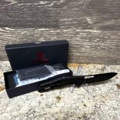 DTK3398TB Dreamtech Titane | Couteau Lame Drop Point Acier D2 Black Manche Black Titanium Frame Lock - Livraison Gratuite