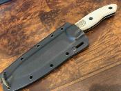 ESCM6TGM Couteau ESEE CM6 TAN MICARTA HANDLES Lame Acier 1095 Etui Kydex USA - Livraison Gratuite