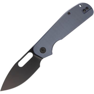 EUT014 Couteau Pliant Eutektik EFD Lame Acier 14C28N Manche G10 Bleu Denim Linerlock - Livraison Gratuite