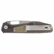 G1068145 Gerber Slimsada – Couteau Pliant Lame Acier D2 Drop Point Stonewash, Manche Micarta Olive, Frame Lock – Livraison Gratuite