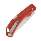 G1077129 GERBER Forefront Hunt Couteau Lame Acier 420HC Drop Point Manche GFN Orange Lock-back USA - Livraison Gratuite