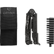 G1893 Pince Outils Multi Fonctions Gerber Center Drive Rescue + 12 Bits Etui Nylon Made USA - Livraison Gratuite