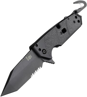 HK54200 Couteau HECKLER & KOCH KARMA BLACK LAME CPM-154 Made USA - Livraison Gratuite
