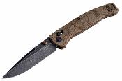 HO24453 Couteau Hogue Mysto | Lame Clip Point Acier CPM MagnaCut | ABLE Lock & Manche Richlite Browns USA - Livraison Gratuite