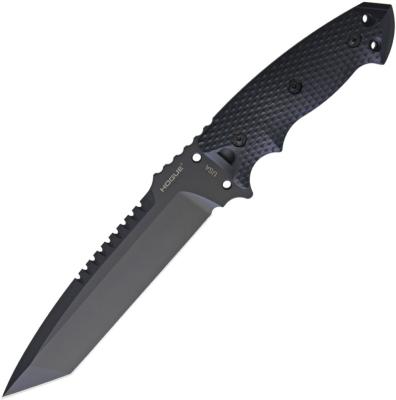 HO35109 Couteau Hogue EX F01 Black Tanto Lame Acier A2 Etui Nylon Made USA - Livraison Gratuite