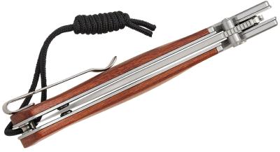 J1961WD CJRB Glacier J1961-WD – Lame Drop Point AR-RPM9 Stonewash, Manche Bois Button Lock - Livraison Gratuite