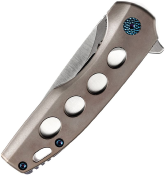 K2065A5 Kansept Cassowary – Couteau Pliant Lame CPM-S35VN Satin – Manche Titane Bronze Anodisé – Frame Lock - Livraison Gratuite