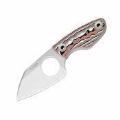 KI1114A3 Couteau Kizer Nightjar | Lame Acier AUS-10 Satin | Manche Micarta Vortex Multi-Color | Housse Kydex - Livraison Gratuite