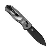 KIV3619A9 Couteau Kizer Drop Bear Pliant Lame Drop Point Acier Nitro-V Manche Acrylique Sécurité Clutch Lock - Livraison Gratuite
