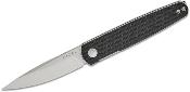 KIV3722A1 Couteau KIZER Bamboo Lame Drop Point Acier Nitro-V Manche Micarta Black - Livraison Gratuite