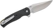 KS1429 Couteau Kershaw Runoff - Lame Clip Point Acier 8Cr13MoV Satin - Manche GFN Noir - Sécurité Button Lock - Livraison Gratuite