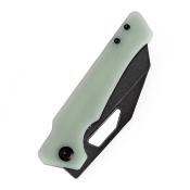 KT1033A6 Couteau KANSEPT Egress Jade G10 Lame Acier 14C28N Tanto Reverse - Livraison Gratuite