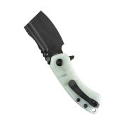 KT2030A4 Couteau Kansept Korvid M Jade Lame Cleaver Acier 154CM - Livraison Gratuite