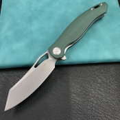 KUB239K Couteau Pliant Kubey Drake Green Lame Tanto Acier AUS-10 Pivot Roulements à Billes Linerlock - Livraison Gratuite