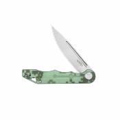 KUB312V Couteau pliant Kubey Mizo | Lame Drop Point Acier 14C28N Manche G10 camouflage Linerlock - Livraison Gratuite