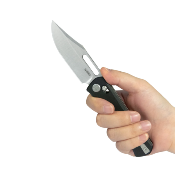 KUB396A Couteau pliant Kubey TBO | Lame  Acier 14C28N Clip Point | Crossbar Lock | Manche G10 noir – Livraison Gratuite