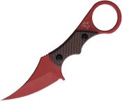 MAN8356 Couteau Mantis Sabot IV Karambit Black/Red Lame Acier M390 Etui Kydex - Livraison Gratuite
