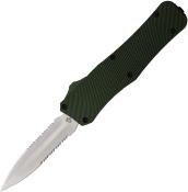 MANOTF816 Couteau Mantis Auto OTF Stiletto Serr Green Lame Acier 440C USA - Livraison Gratuite