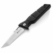 MAS420 Couteau Maserin Artiglio Made in Italy | Lame Tanto Acier D2 Stonewash | Liner Lock & Manche G10 Black - Livraison Gratuite
