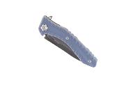 MAXMCZ202 Couteau Maxace Zealot Blue-Gray Lame Acier Bohler K110 IKBS - Livraison Gratuite