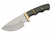 PA203452HN Couteau Skinner Black Lame Acier Inox Etui Cuir - Livraison Gratuite