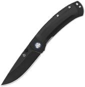 QS109A2 Couteau QSP Knife Copperhead Black Lame Acier 14C28N blackwash IKBS - Livraison Gratuite
