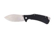 REV008BLK REVO Ness Black D2 Stonewashed Nessmuk Blade G10 Handles IKBS Linerlock Clip