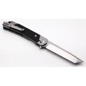 REVDUOTBLK Couteau Revo Duo 2 Tanto Black Lame Acier 9Cr13Mov + Coupe Ceintures - Livraison Gratuite