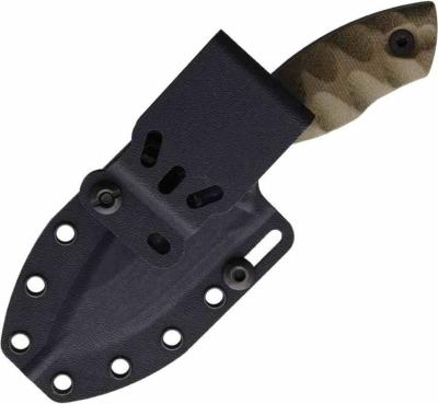 RN9471OD Ranger Knives Model 3 Lame Acier 1095 Carbon Black Coated Manche Micarta OD USA - Housse Kydex - Livraison Gratuite