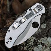 SC08P Spyderco Harpy – Couteau Pliant Lockback | Lame Hawkbill VG-10 | Manche Acier Inox Made Japan - Livraison Gratuite