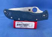 SC243PCBL Spyderco Endela Lightweight – Couteau lame acier CPM SPY27 Manche FRN cobalt blue Back Lock Japan – Livraison Gratuite