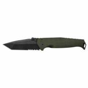 SCH1159324 Couteau Schrade Melee OD Green A/O Lame Tanto Acier D2 - Livraison Gratuite