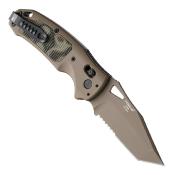 SIG36368 Couteau SIG Sauer K320 AXG Scorpion Tanto Lame Acier S35VN FDE Made USA - Livraison Gratuite