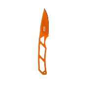 SPIKPLFB010 Couteau SPIKA Pack-Lite Orange Lame Acier 440 Manche Squelette Housse Plastic - Livraison Gratuite