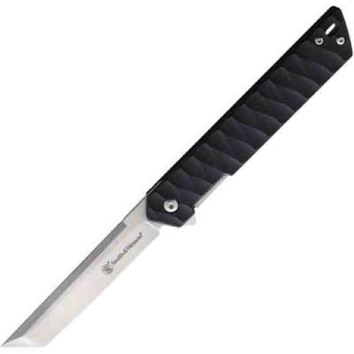 SW1147097 Couteau Smith&Wesson 24/7 Lame Tanto Acier 8Cr13MoV - Livraison Gratuite 