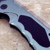 Lot de 2 SWA19CP Smith & Wesson Extreme Ops | Couteau Lame Clip Point Acier Black Oxide | Manche Aluminum & Rubber Linerlock - Livraison Gratuite