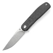 T2072A3 Couteau Tenable Einar Pliant Lame Nitro-V Acier Manche Micarta Black Sécurité Liner Lock - Livraison Gratuite