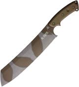 TPELCH03CAMO Machette TOPS El Chete Midnight Bronze Camo Lame Acier Carbone 1095 Etui Kydex Sheath Clip Made USA