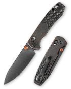 TVJM03CU14 Trivisa Dragonfly-Y – Couteau Pliant EDC, Lame 14C28N, Manche Copper Verrouillage Axis Lock - Livraison Gratuite