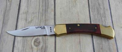 UTK1117101CP Couteau UTICA ORIGINAL II Lame Acier Carbone Made In USA - Livraison Gratuite