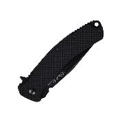 VNI34FPBBK Couteau V Nives Black Rambo Utility Clip Point Lame Acier 420HC -  Livraison Gratuite