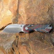 VOSA1307 Couteau Vosteed Hedgehog | Lame Sheepsfoot Acier S35VN | Manche Magpie GT-Mascus Top Liner Lock - Livraison Gratuite