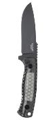 KA7700 KA-BAR Les George Cool Name USA – Couteau Fixe Drop Point | Lame 1095 Cro-Van Noire | Manche Polycarbonate Etui - Livraison Gratuite